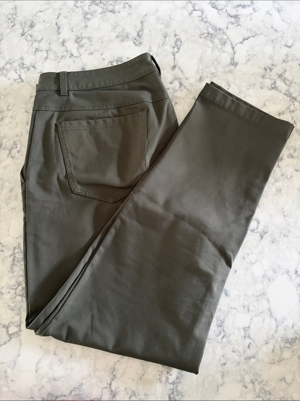 Mens Everyday Bylt Pants Size 34 Olive Green